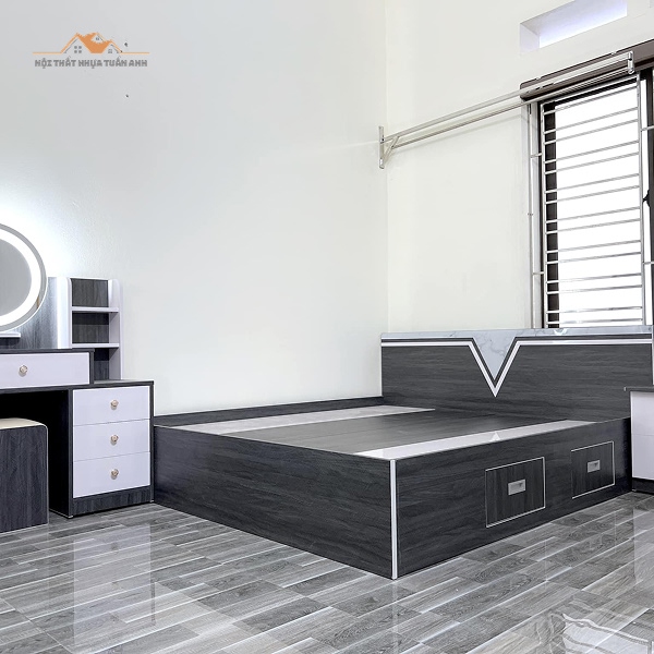 Nội thất nhựa cao cấp dễ lắp ráp, di chuyển linh hoạt