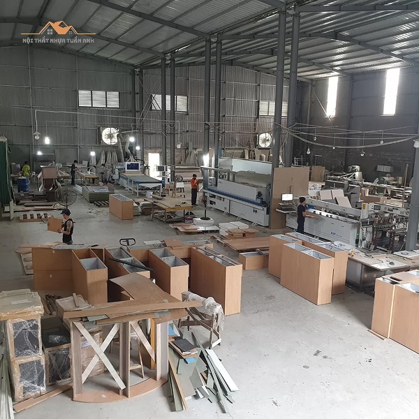 Xưởng gia công nội thất nhựa số lượng lớn