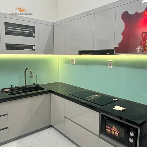 Nội thất Ecoplast trong phòng bếp không bị ẩm mốc