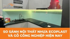 Nội thất Ecoplast bền vững, thân thiện môi trường
