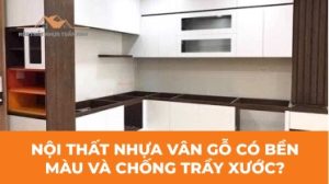 Showroom Nội thất Tuấn Anh trưng bày nội thất nhựa vân gỗ