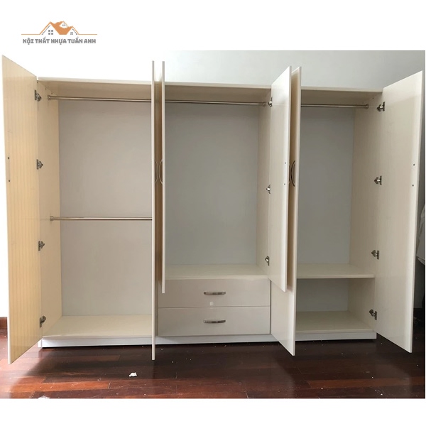 Cận cảnh tủ nhựa Đài Loan làm từ nhựa ABS và PVC cao cấp