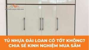 Tủ nhựa Đài Loan chính hãng tại Nội thất nhựa Tuấn Anh