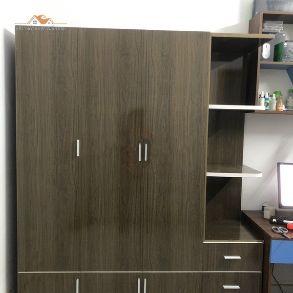 tủ nhựa phòng ngủ chống ẩm mốc dễ lau chùi