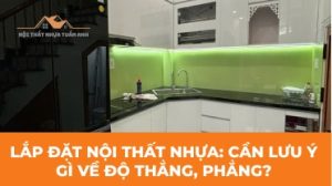 Dự án biệt thự sử dụng nội thất nhựa đạt chuẩn Tuấn Anh
