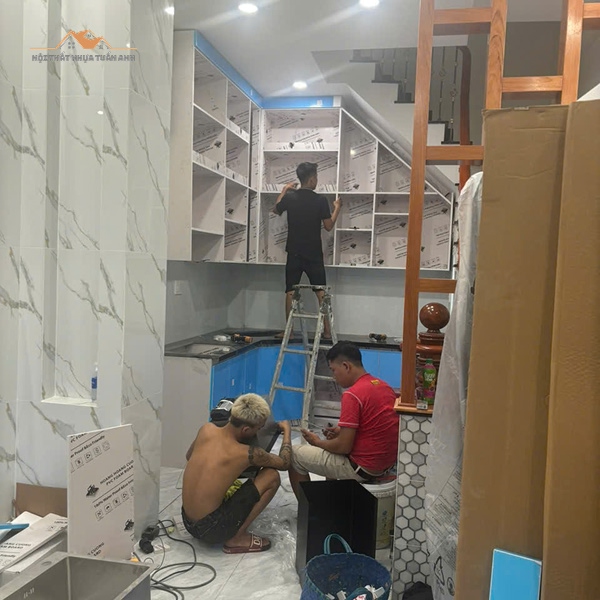 Tủ nhựa phong cách hiện đại