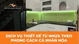 Quy trình thiết kế tủ nhựa chuyên nghiệp tại Nội Thất Tuấn Anh