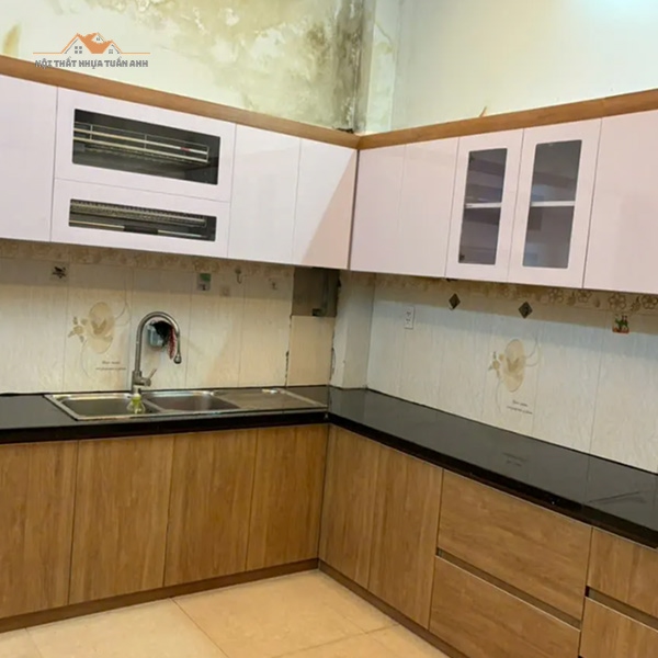 Tủ nhựa giả gỗ đặt nơi ánh sáng gián tiếp